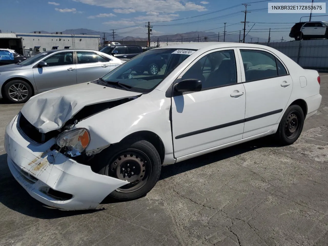 2007 Toyota Corolla Ce VIN: 1NXBR32E17Z853675 Lot: 74024624