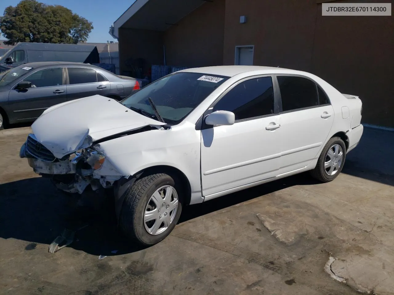 JTDBR32E670114300 2007 Toyota Corolla Ce