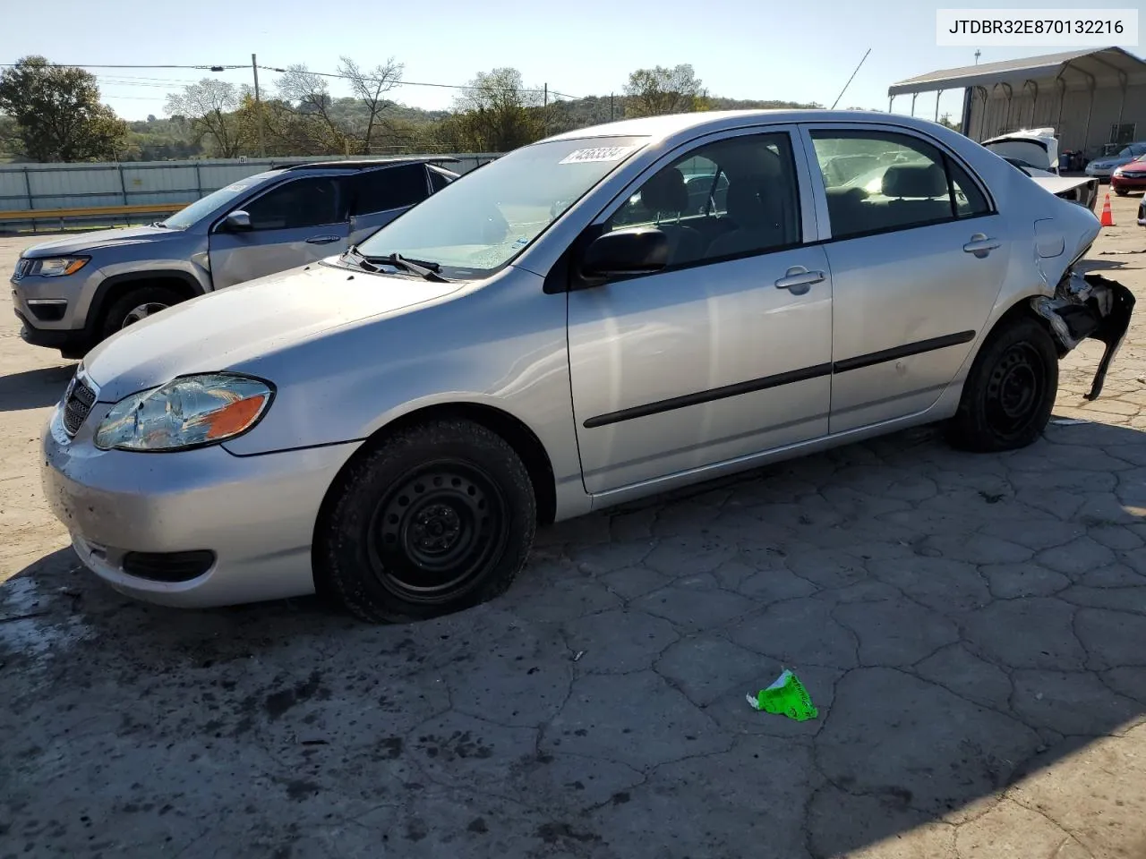 2007 Toyota Corolla Ce VIN: JTDBR32E870132216 Lot: 74563334