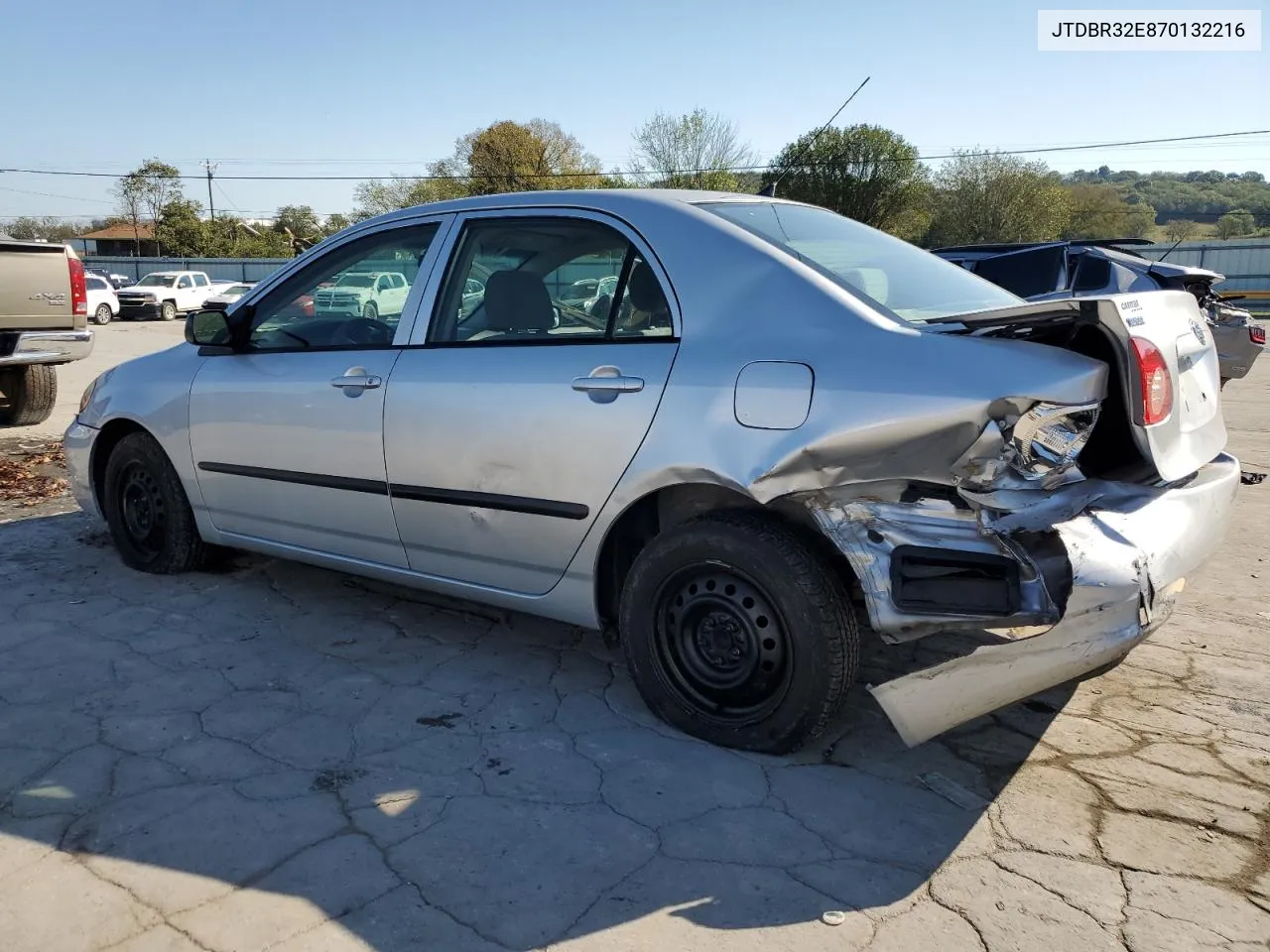 2007 Toyota Corolla Ce VIN: JTDBR32E870132216 Lot: 74563334