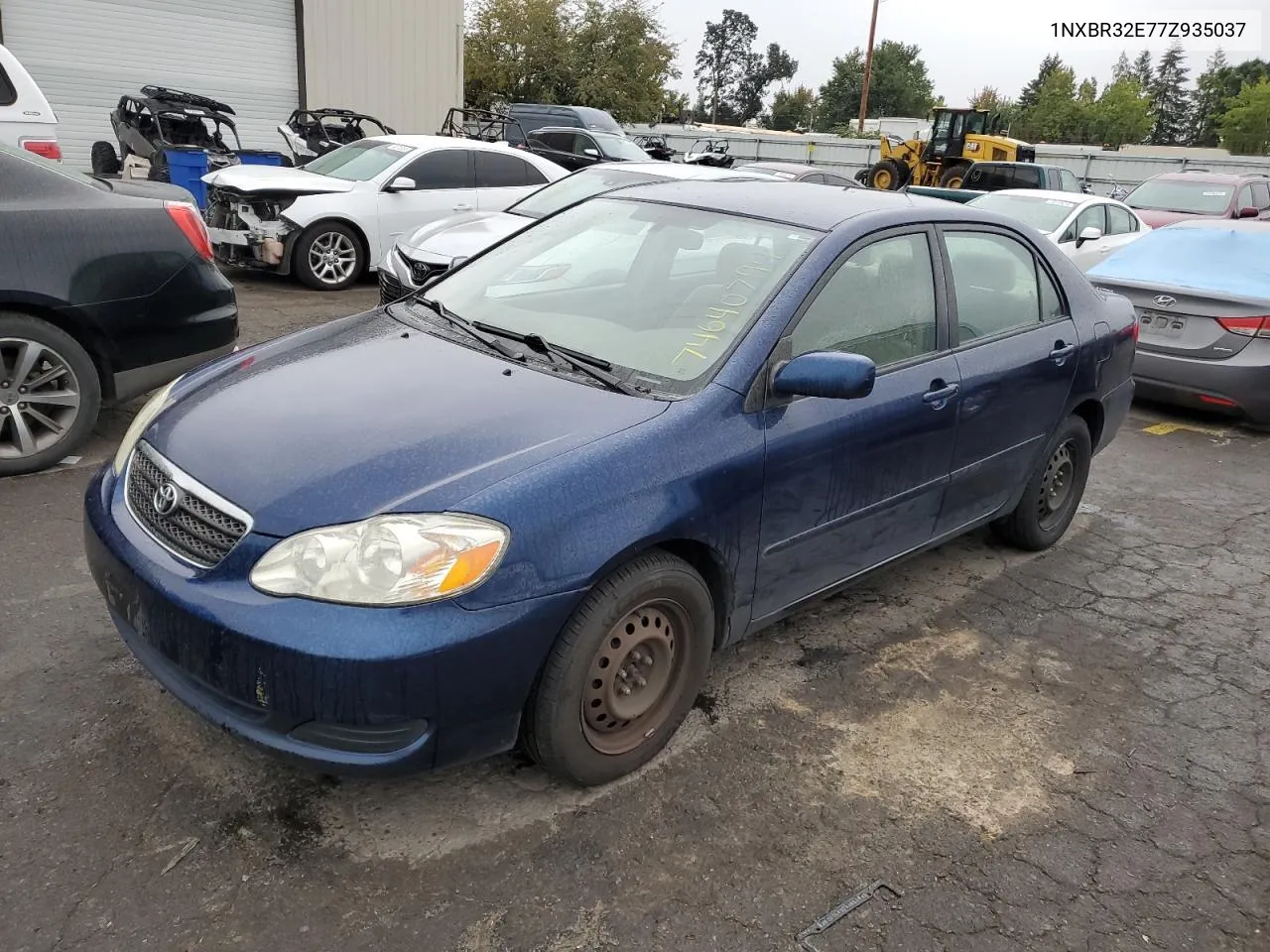 2007 Toyota Corolla Ce VIN: 1NXBR32E77Z935037 Lot: 74640794