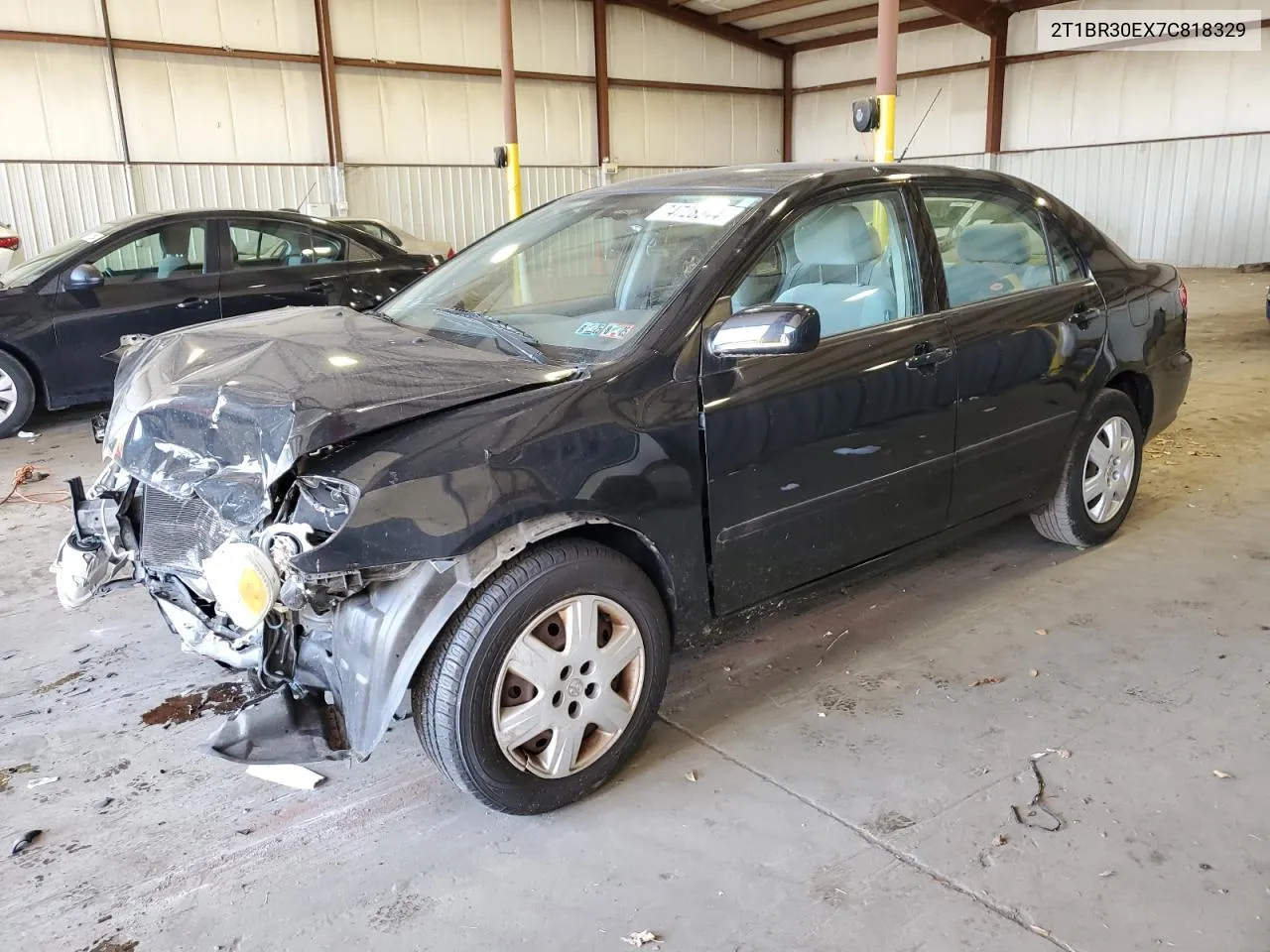 2007 Toyota Corolla Ce VIN: 2T1BR30EX7C818329 Lot: 74728544