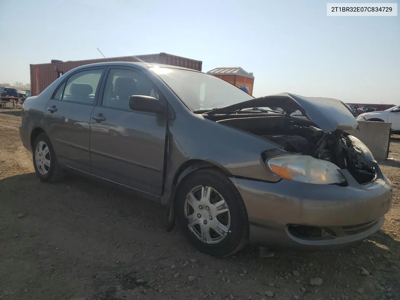 2007 Toyota Corolla Ce VIN: 2T1BR32E07C834729 Lot: 75366864