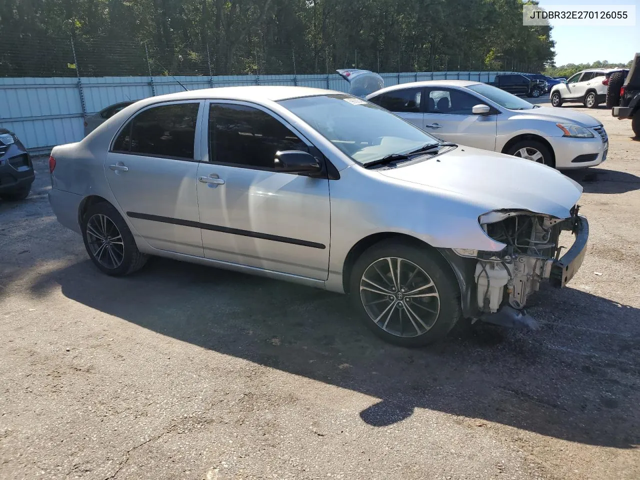 2007 Toyota Corolla Ce VIN: JTDBR32E270126055 Lot: 75387604