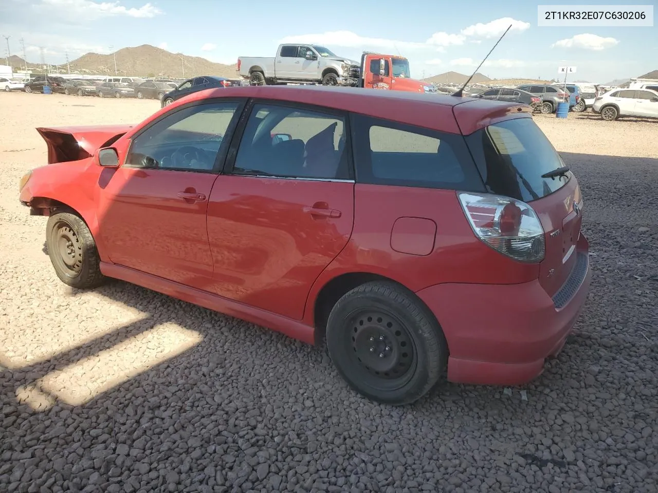 2007 Toyota Corolla Matrix Xr VIN: 2T1KR32E07C630206 Lot: 75466694