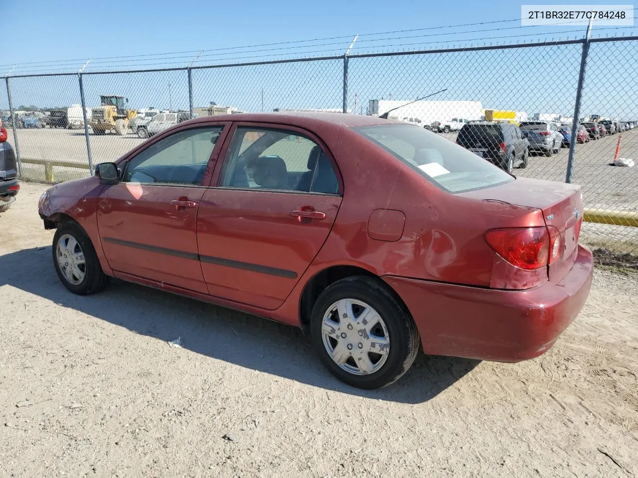 2007 Toyota Corolla Ce VIN: 2T1BR32E77C784248 Lot: 75499244