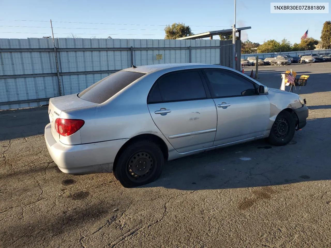 1NXBR30E07Z881809 2007 Toyota Corolla Ce