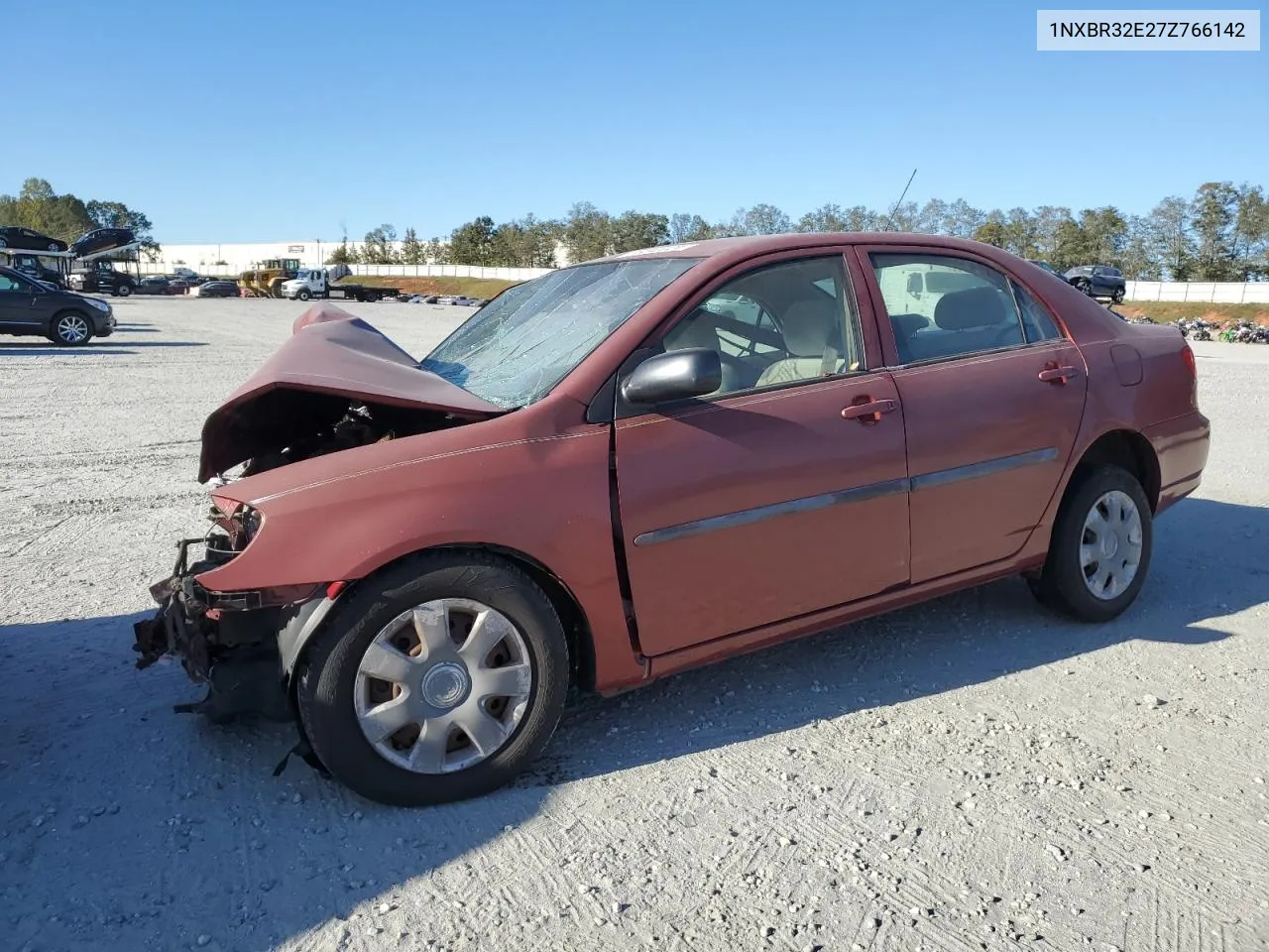 2007 Toyota Corolla Ce VIN: 1NXBR32E27Z766142 Lot: 76040024