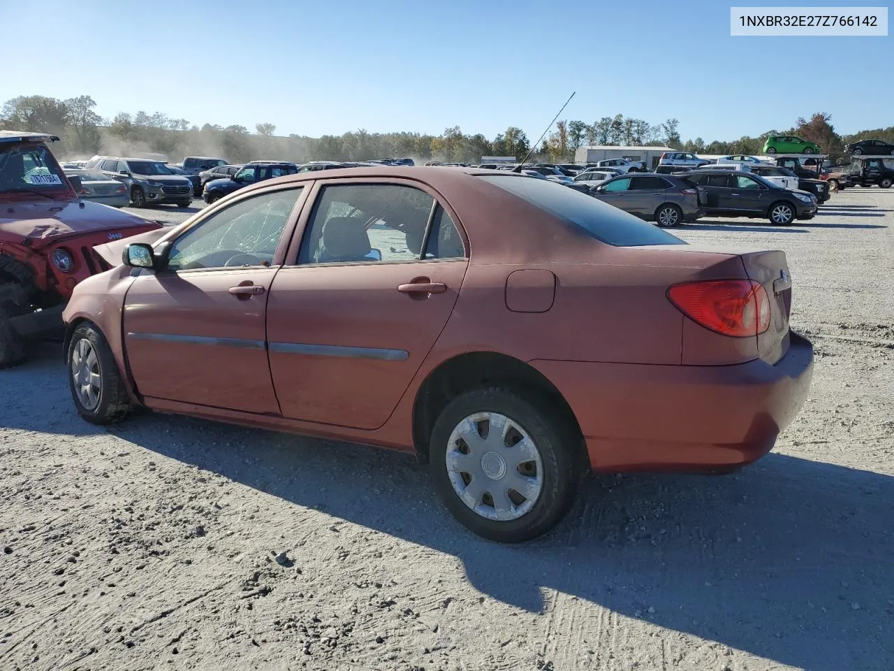 2007 Toyota Corolla Ce VIN: 1NXBR32E27Z766142 Lot: 76040024