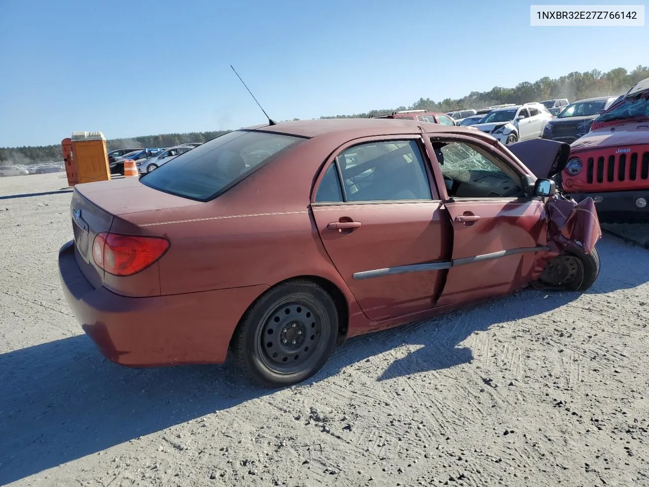 2007 Toyota Corolla Ce VIN: 1NXBR32E27Z766142 Lot: 76040024