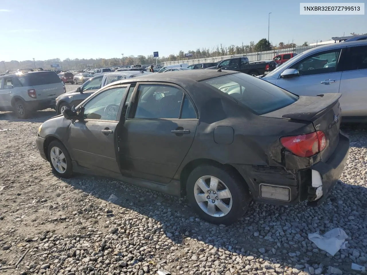 2007 Toyota Corolla Ce VIN: 1NXBR32E07Z799513 Lot: 76202094