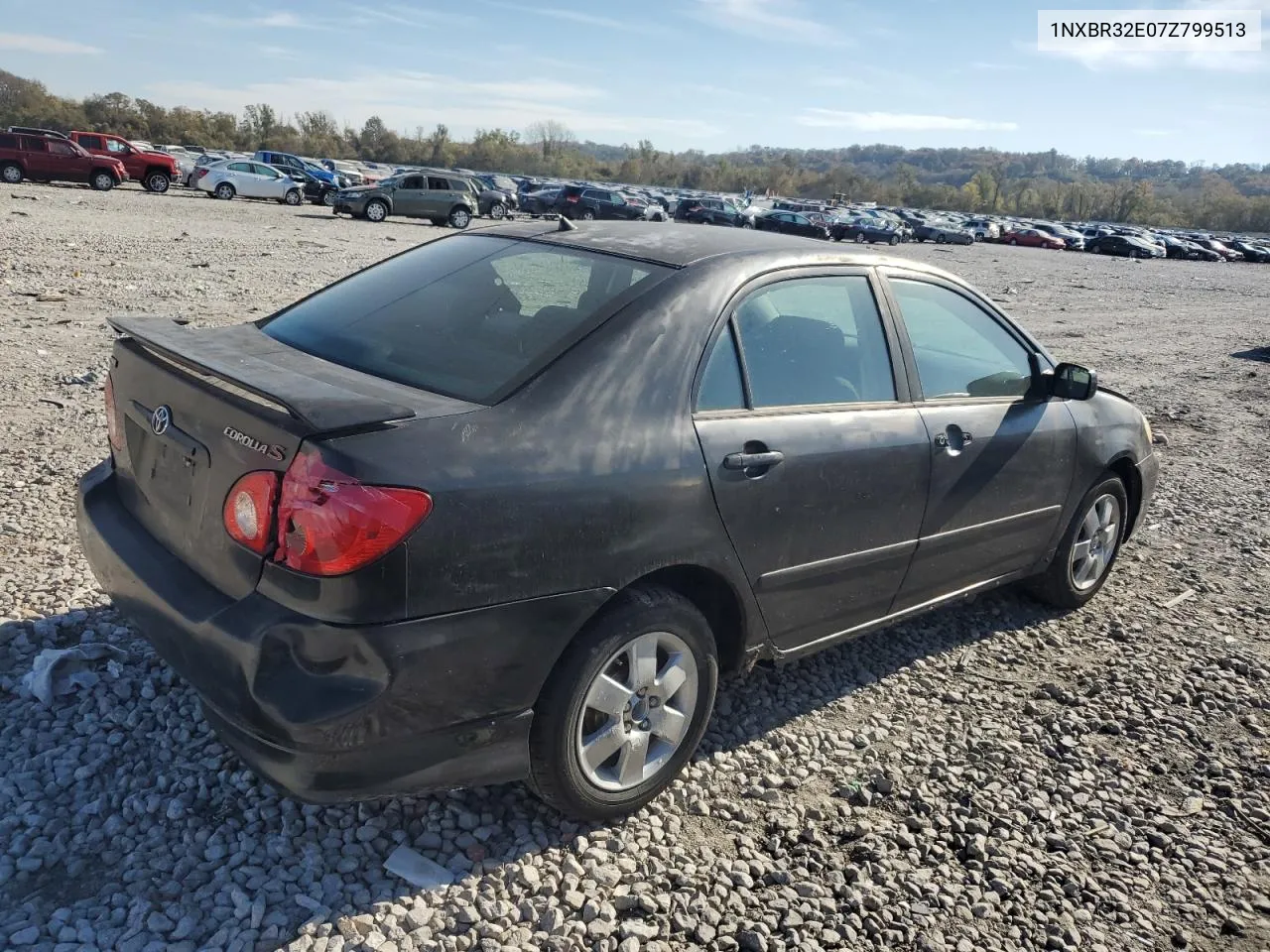 2007 Toyota Corolla Ce VIN: 1NXBR32E07Z799513 Lot: 76202094