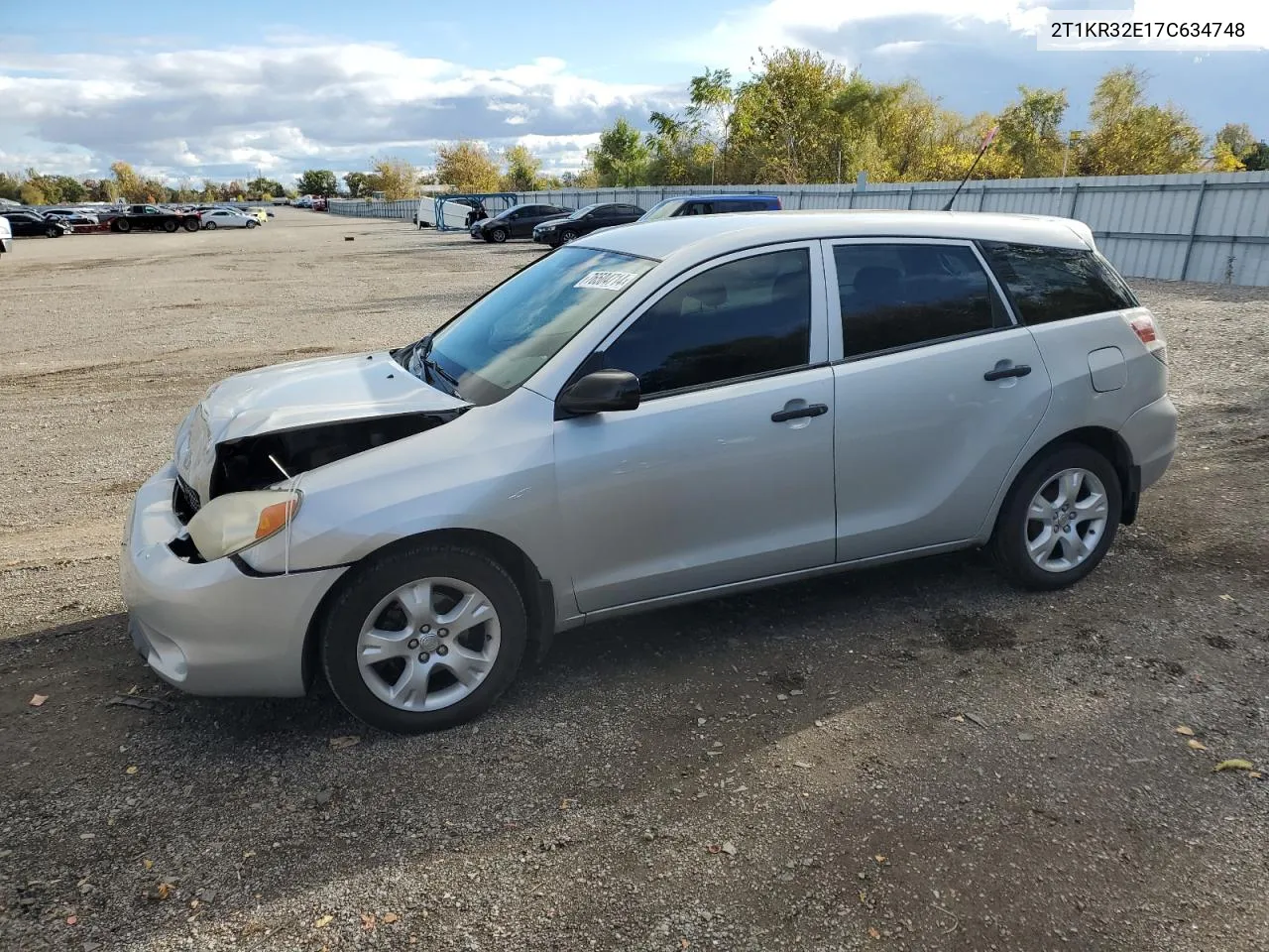 2007 Toyota Corolla Matrix Xr VIN: 2T1KR32E17C634748 Lot: 76504714