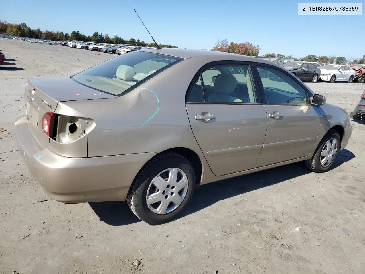 2007 Toyota Corolla Ce VIN: 2T1BR32E67C788369 Lot: 76676774