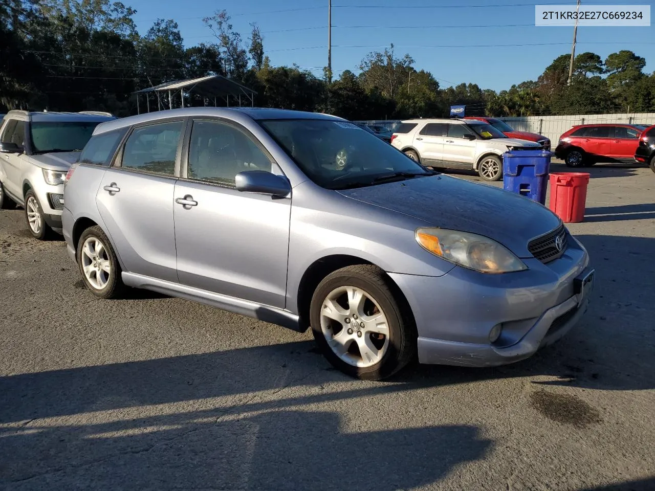 2T1KR32E27C669234 2007 Toyota Corolla Matrix Xr