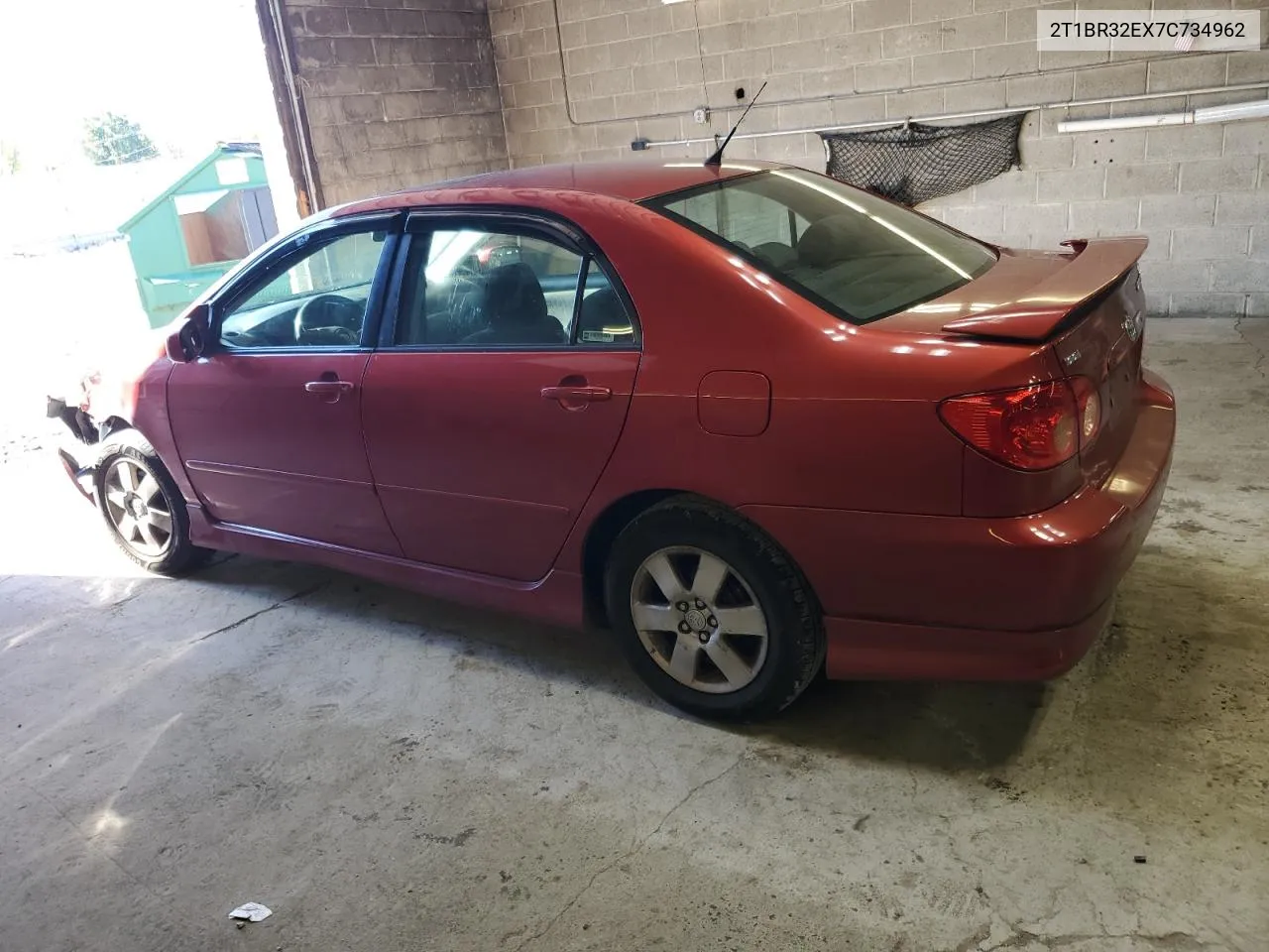 2007 Toyota Corolla Ce VIN: 2T1BR32EX7C734962 Lot: 76778354