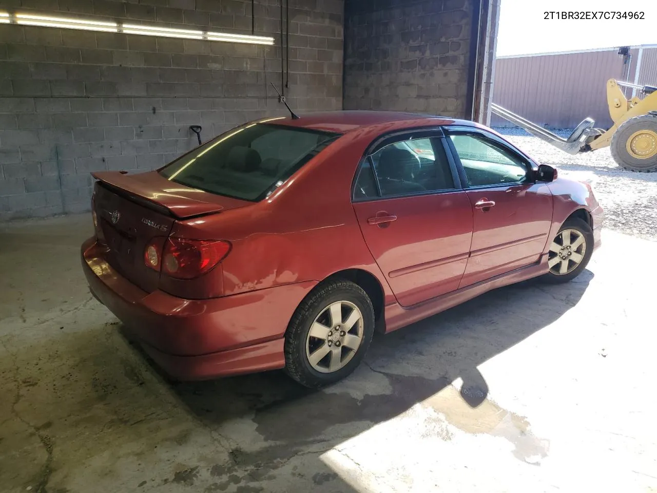 2007 Toyota Corolla Ce VIN: 2T1BR32EX7C734962 Lot: 76778354