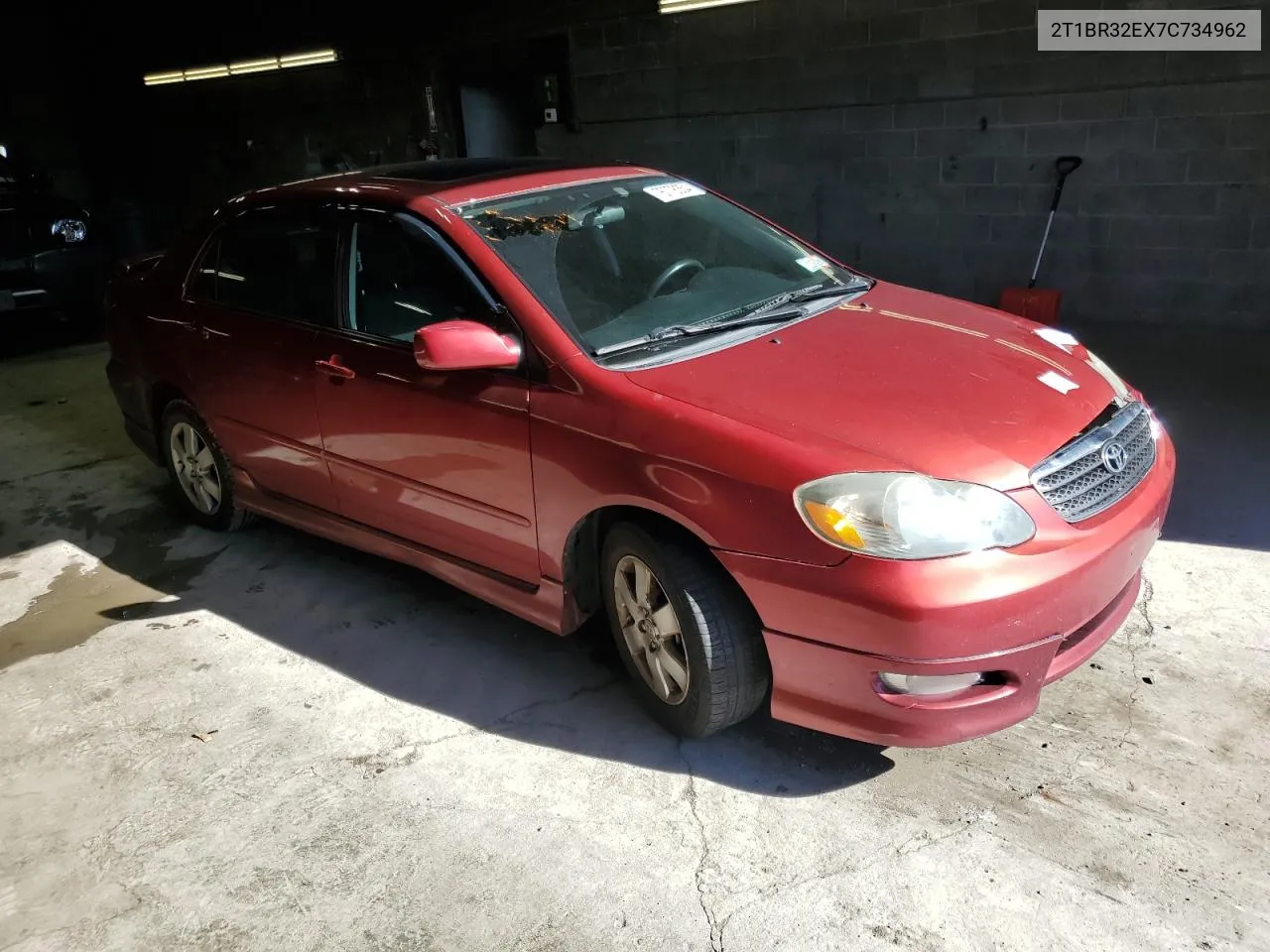 2007 Toyota Corolla Ce VIN: 2T1BR32EX7C734962 Lot: 76778354