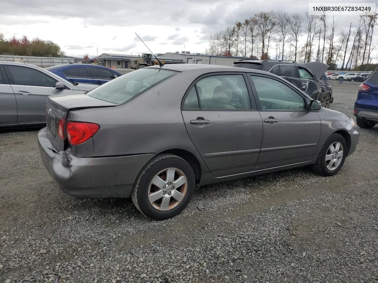 2007 Toyota Corolla Ce VIN: 1NXBR30E67Z834249 Lot: 76835644