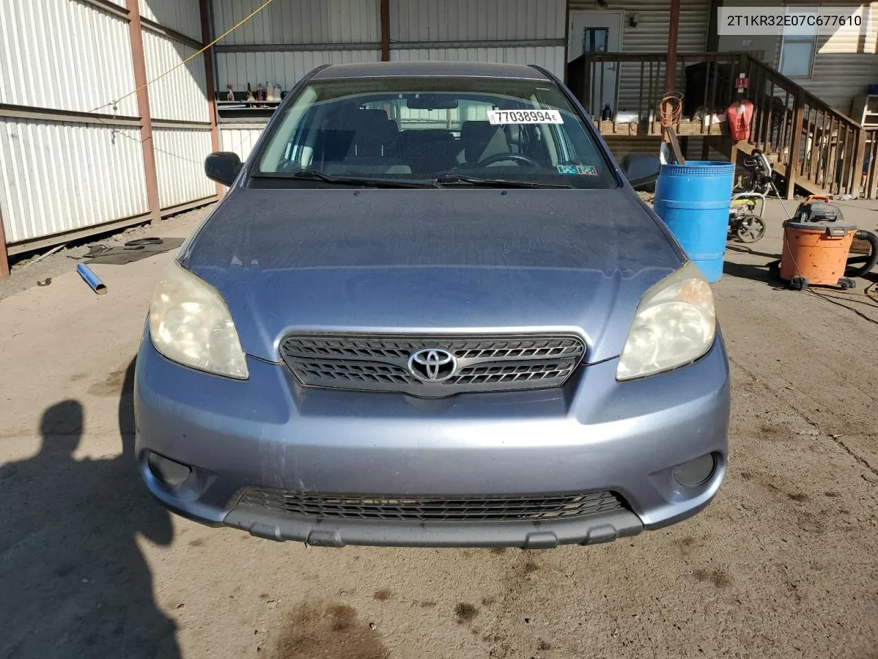 2007 Toyota Corolla Matrix Xr VIN: 2T1KR32E07C677610 Lot: 77038994