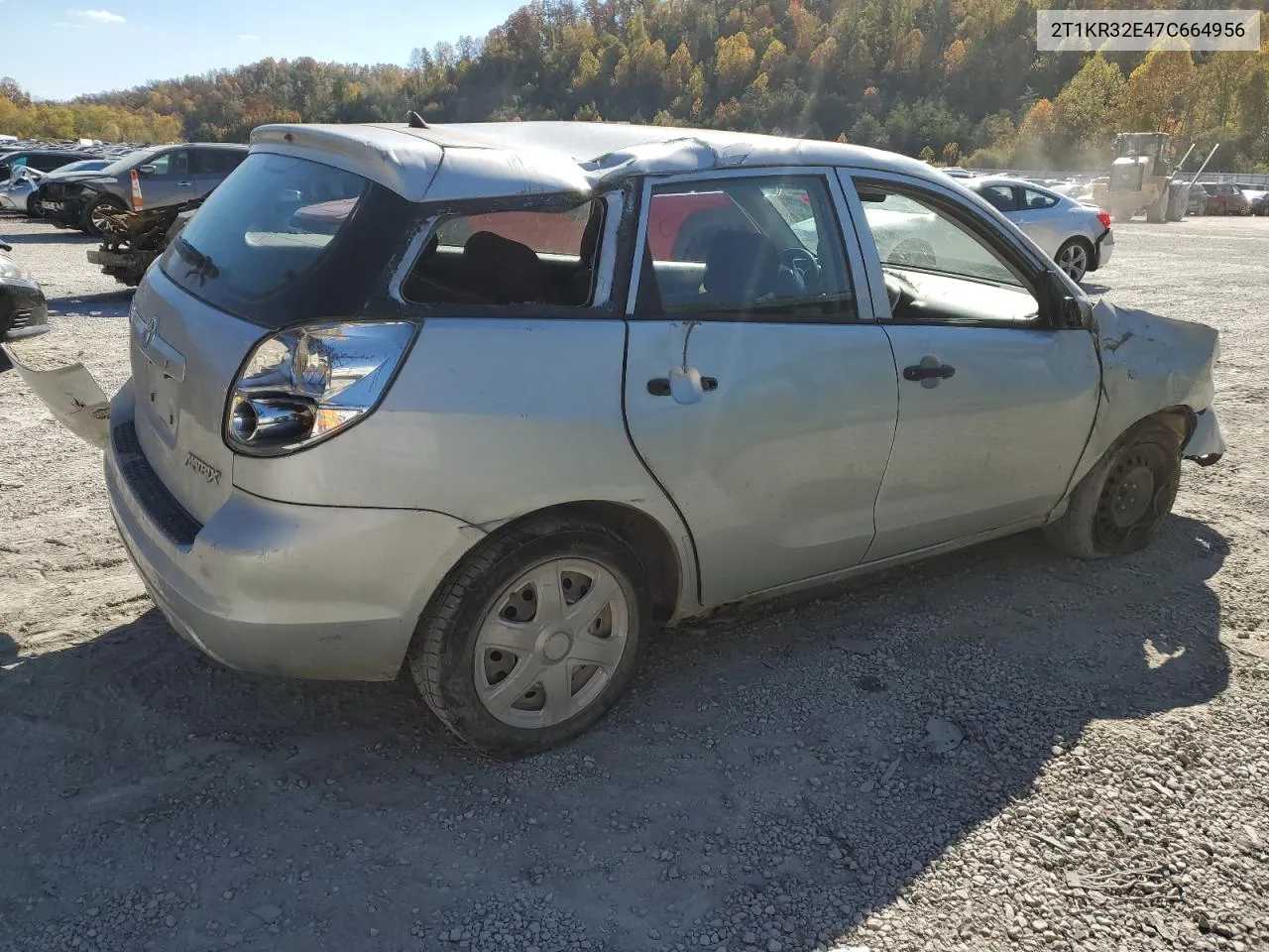 2007 Toyota Corolla Matrix Xr VIN: 2T1KR32E47C664956 Lot: 77137354