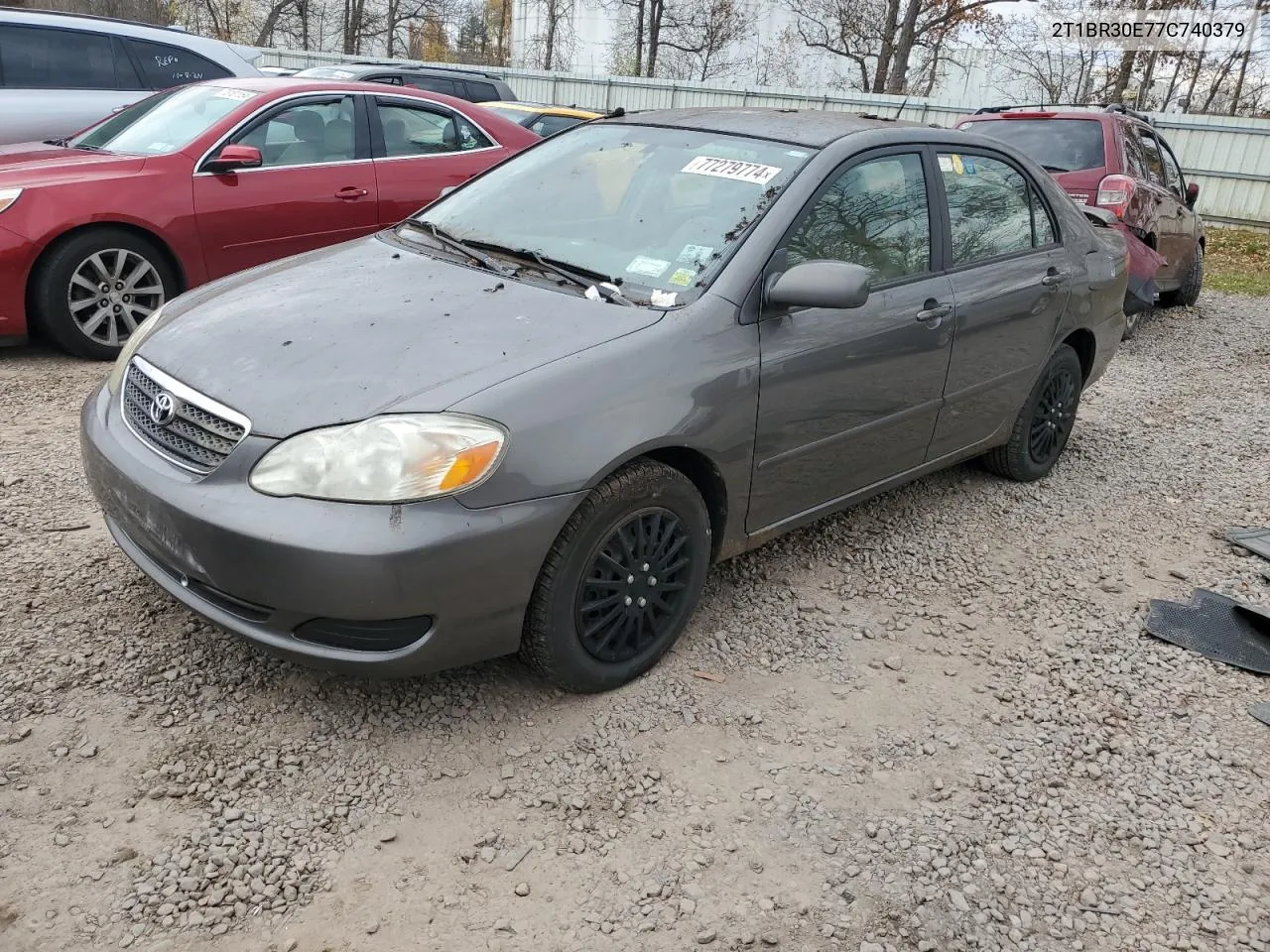 2007 Toyota Corolla Ce VIN: 2T1BR30E77C740379 Lot: 77279774