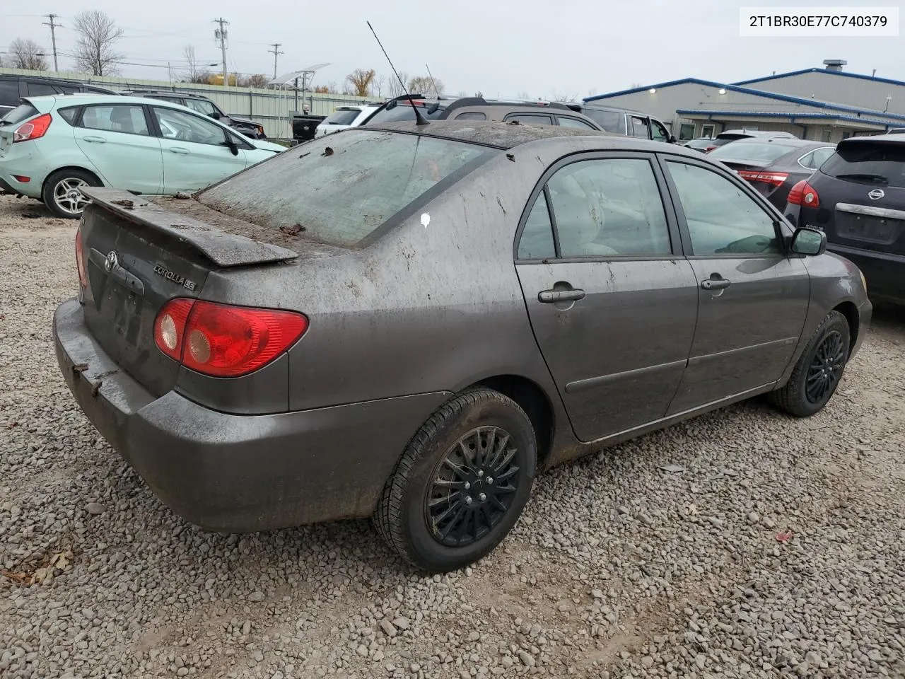 2007 Toyota Corolla Ce VIN: 2T1BR30E77C740379 Lot: 77279774