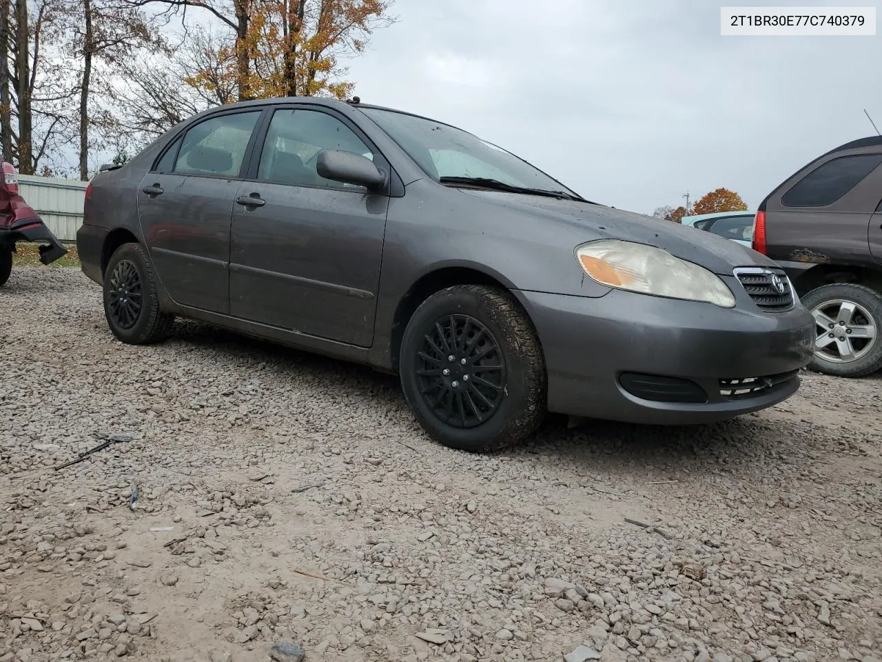 2007 Toyota Corolla Ce VIN: 2T1BR30E77C740379 Lot: 77279774