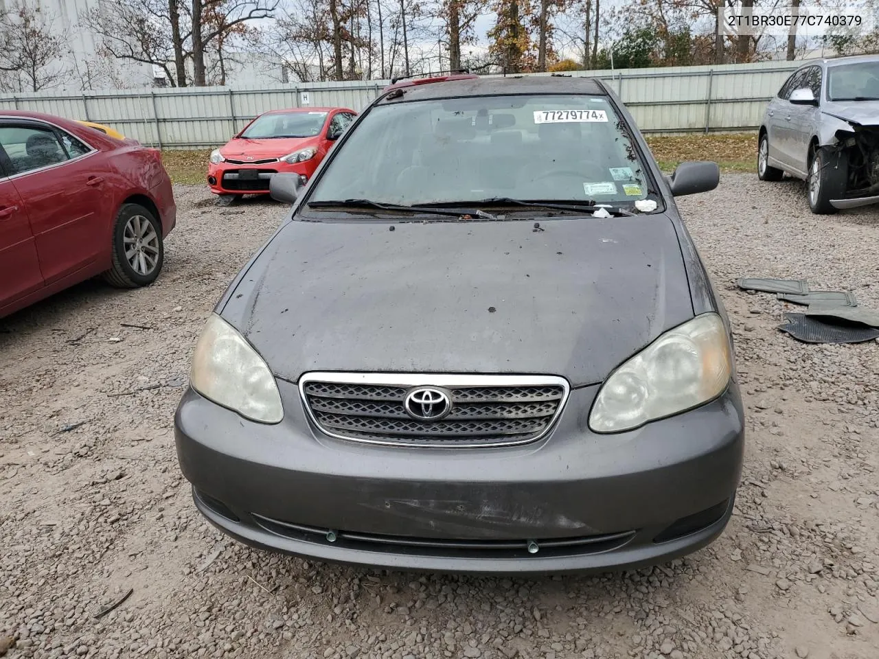 2007 Toyota Corolla Ce VIN: 2T1BR30E77C740379 Lot: 77279774