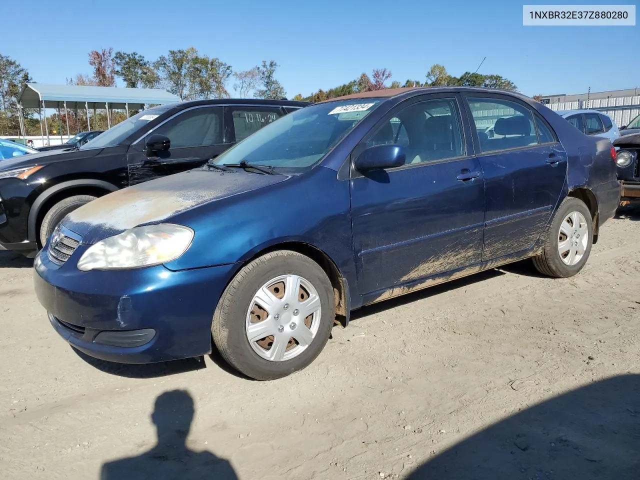 2007 Toyota Corolla Ce VIN: 1NXBR32E37Z880280 Lot: 77421334