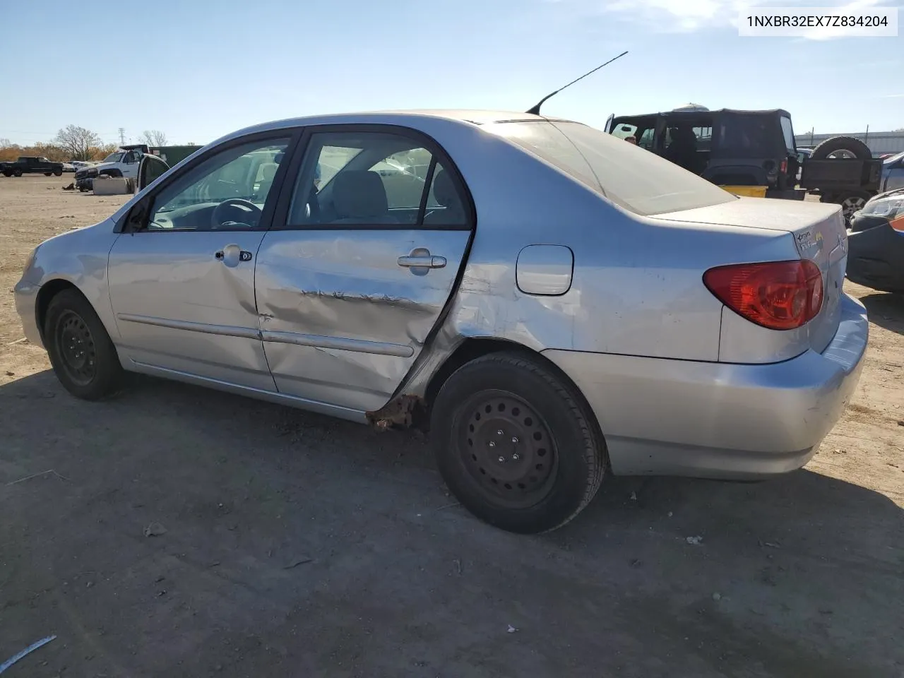 2007 Toyota Corolla Ce VIN: 1NXBR32EX7Z834204 Lot: 77632064