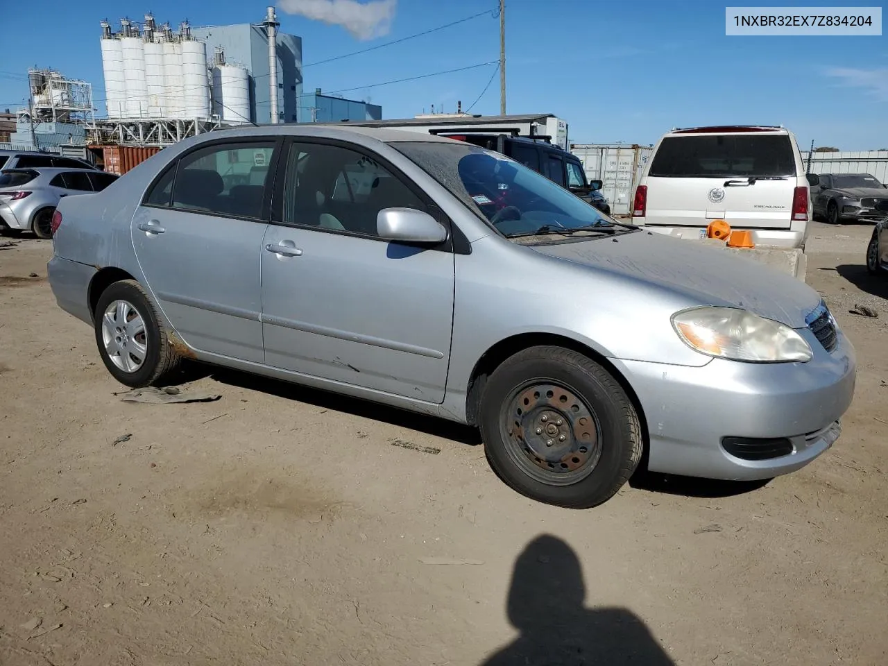 2007 Toyota Corolla Ce VIN: 1NXBR32EX7Z834204 Lot: 77632064