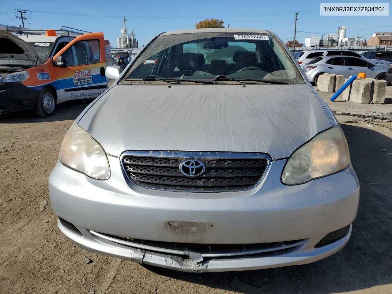 2007 Toyota Corolla Ce VIN: 1NXBR32EX7Z834204 Lot: 77632064