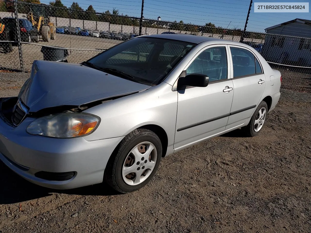 2007 Toyota Corolla Ce VIN: 2T1BR32E57C845824 Lot: 77645544