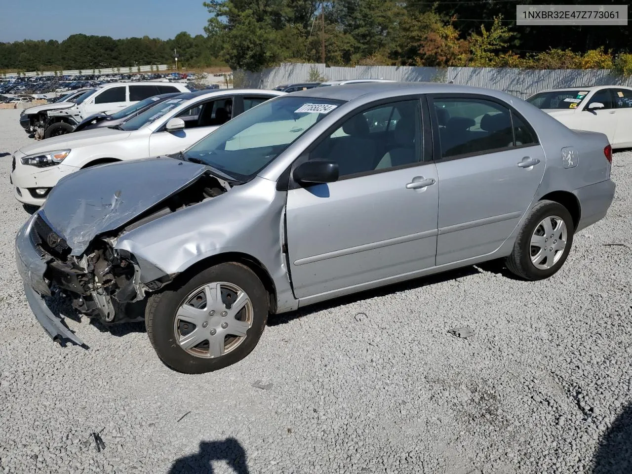 2007 Toyota Corolla Ce VIN: 1NXBR32E47Z773061 Lot: 77658254