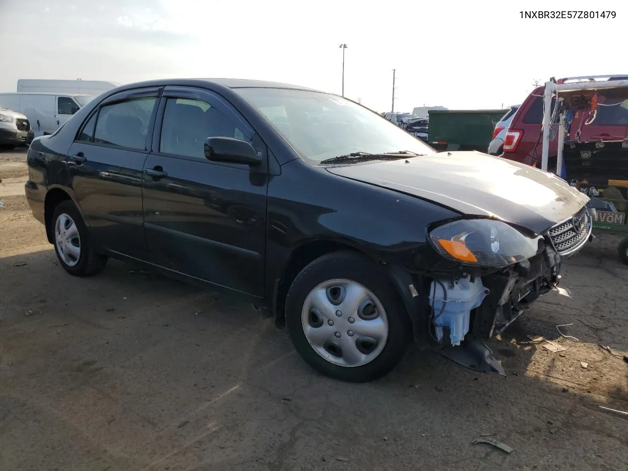 2007 Toyota Corolla Ce VIN: 1NXBR32E57Z801479 Lot: 77754144