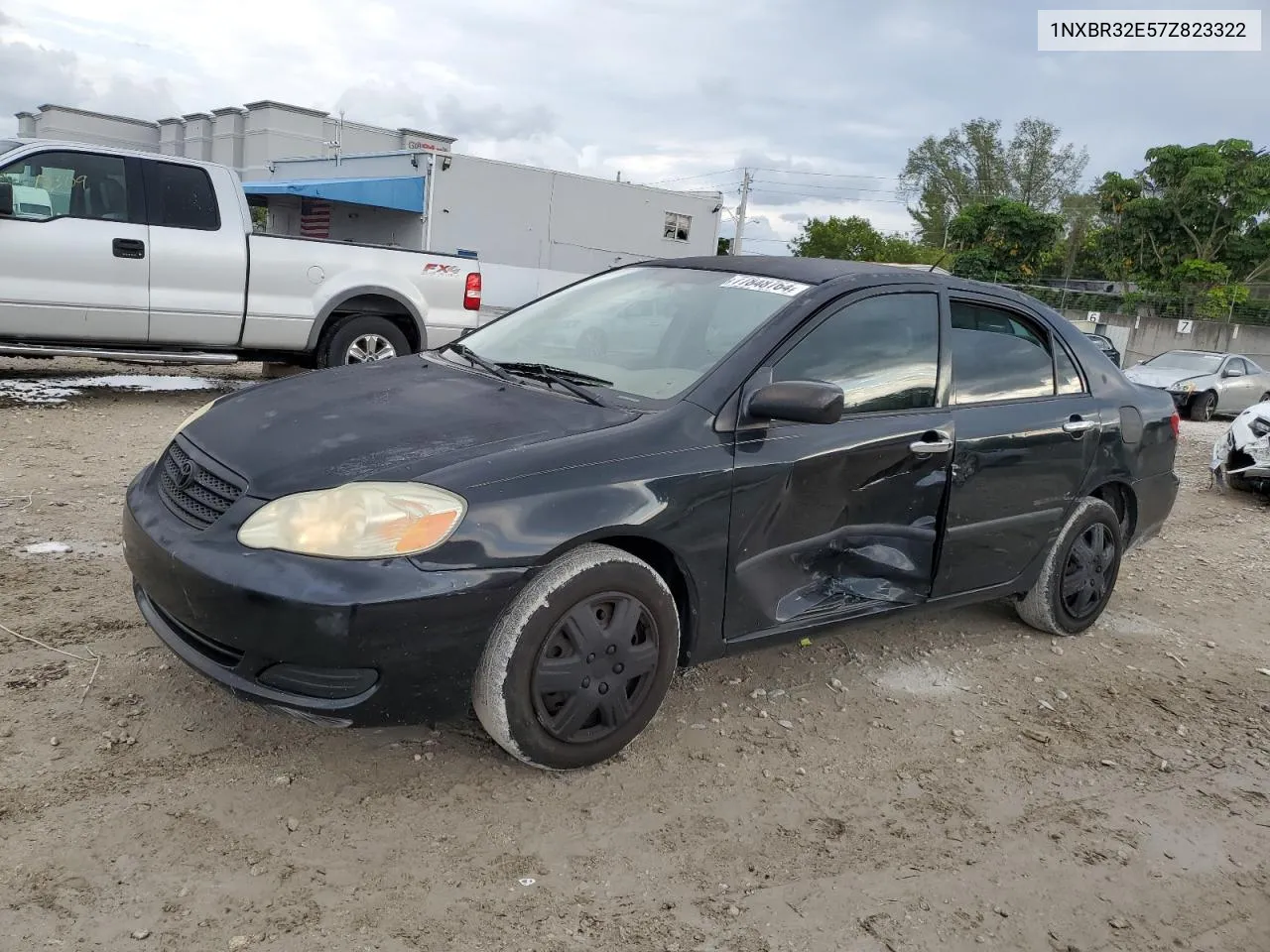 2007 Toyota Corolla Ce VIN: 1NXBR32E57Z823322 Lot: 77848764