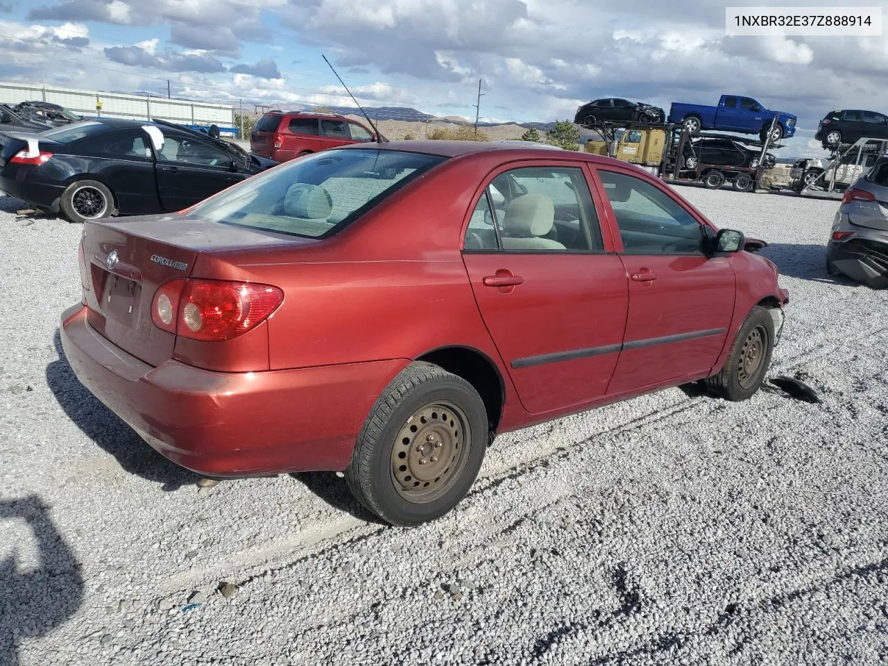 2007 Toyota Corolla Ce VIN: 1NXBR32E37Z888914 Lot: 77871914