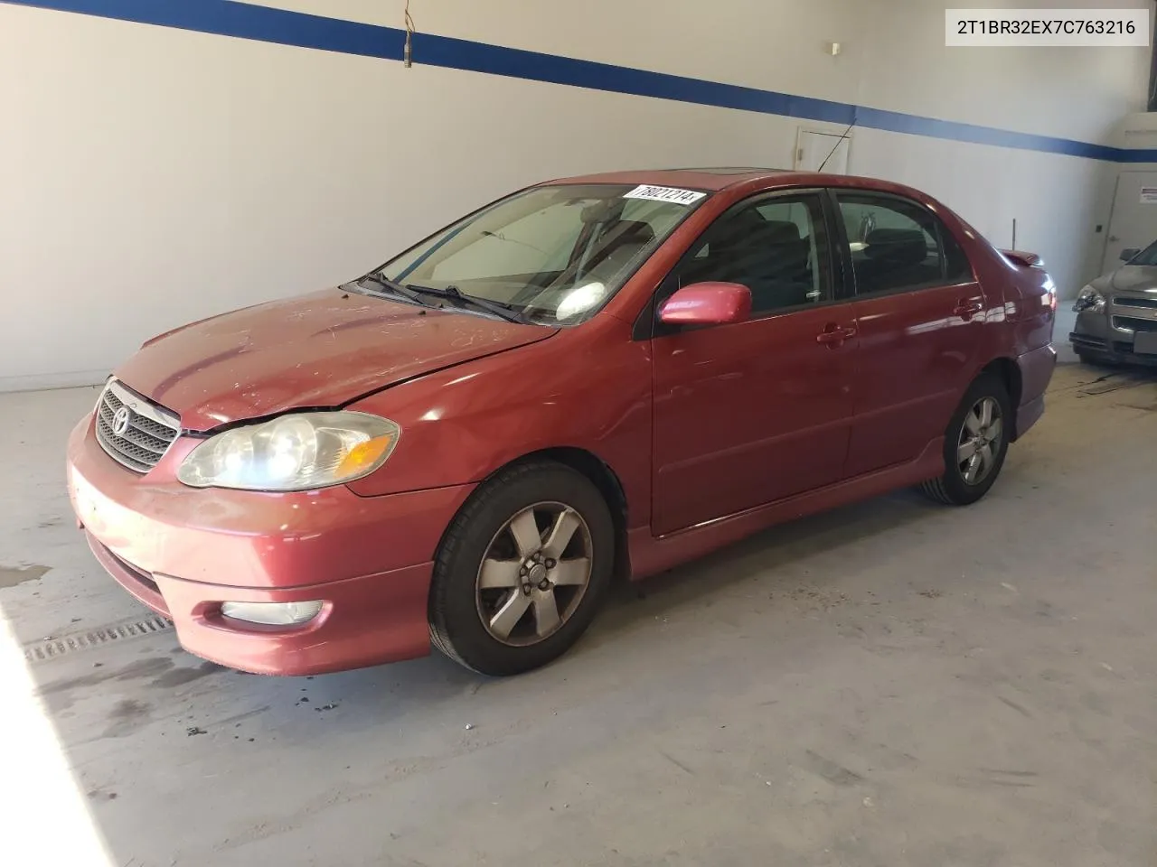 2007 Toyota Corolla Ce VIN: 2T1BR32EX7C763216 Lot: 78021214