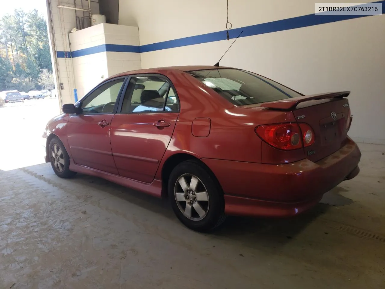 2007 Toyota Corolla Ce VIN: 2T1BR32EX7C763216 Lot: 78021214