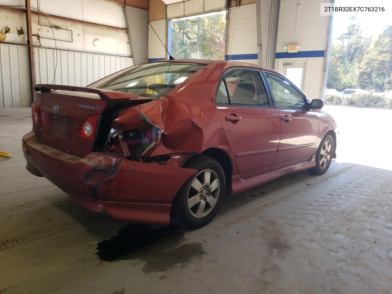 2007 Toyota Corolla Ce VIN: 2T1BR32EX7C763216 Lot: 78021214