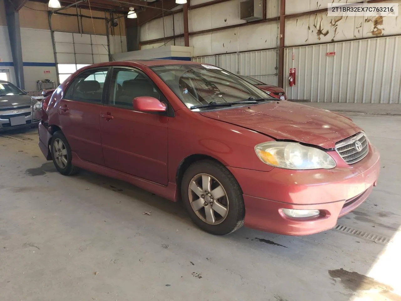 2007 Toyota Corolla Ce VIN: 2T1BR32EX7C763216 Lot: 78021214