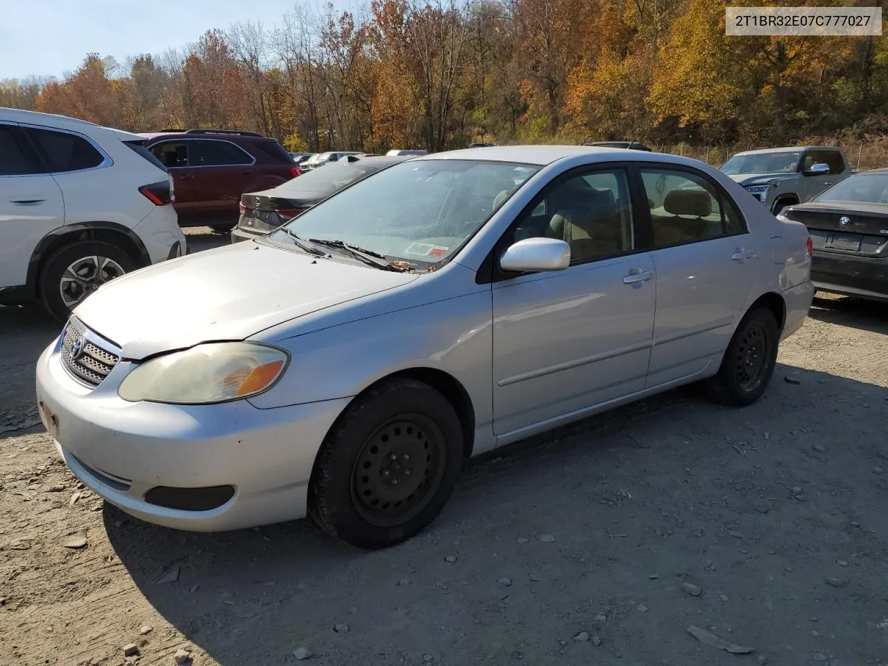 2007 Toyota Corolla Ce VIN: 2T1BR32E07C777027 Lot: 78031174