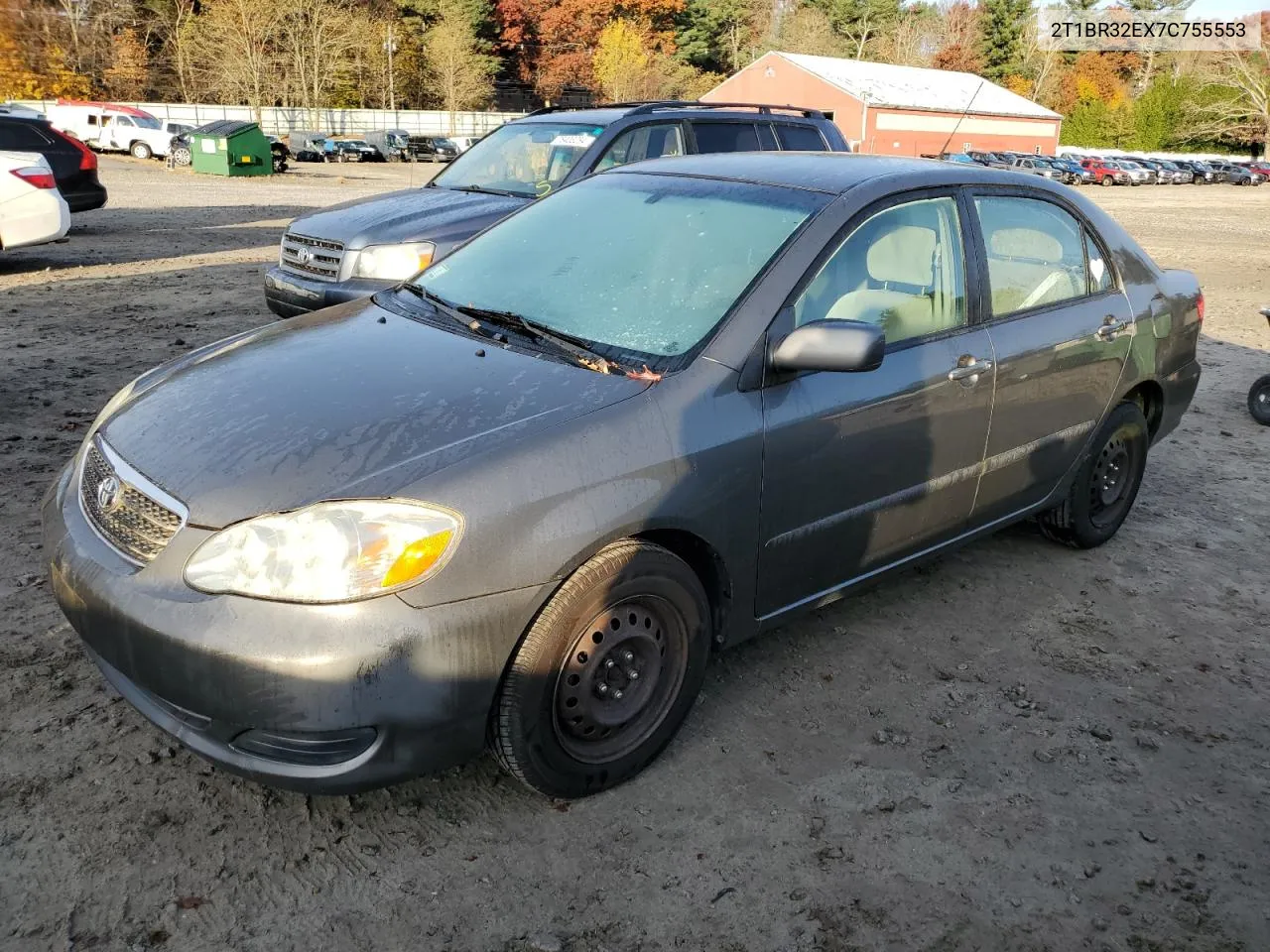 2007 Toyota Corolla Ce VIN: 2T1BR32EX7C755553 Lot: 78328784