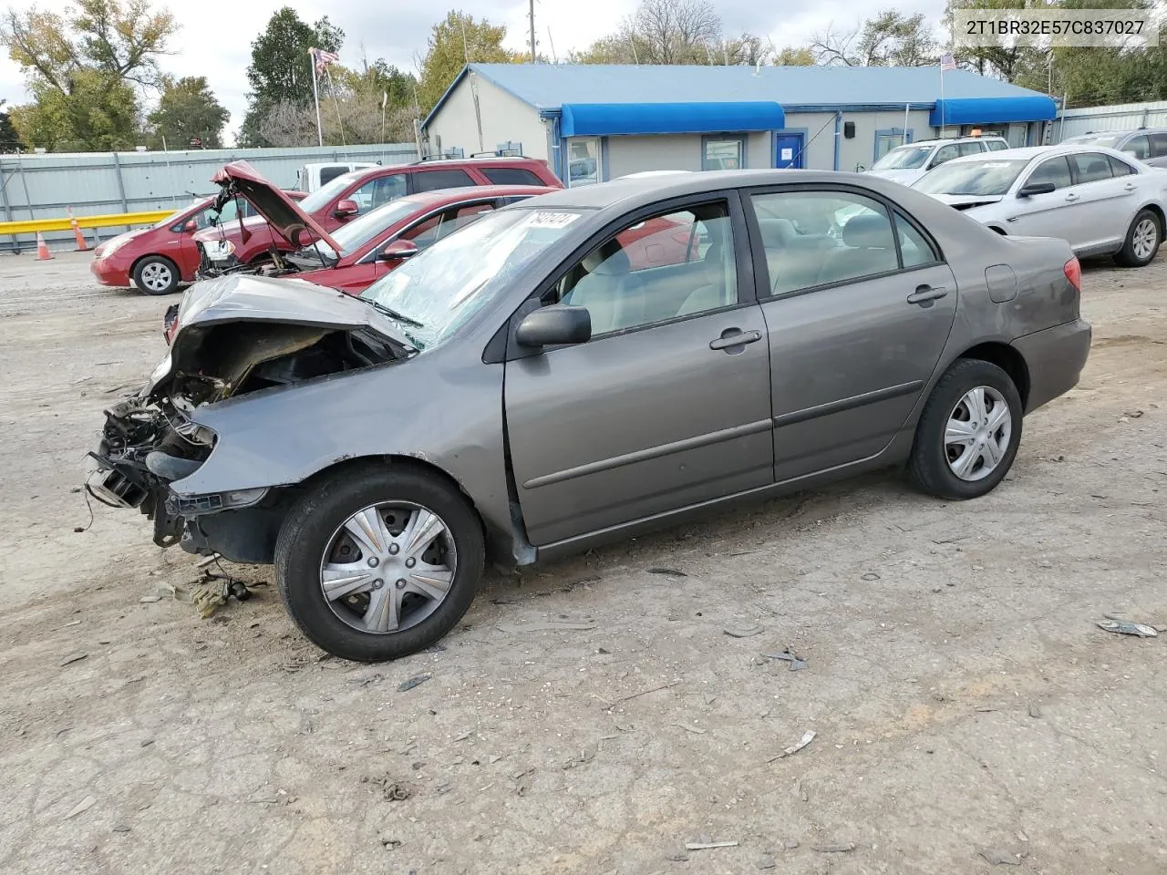 2007 Toyota Corolla Ce VIN: 2T1BR32E57C837027 Lot: 78431474