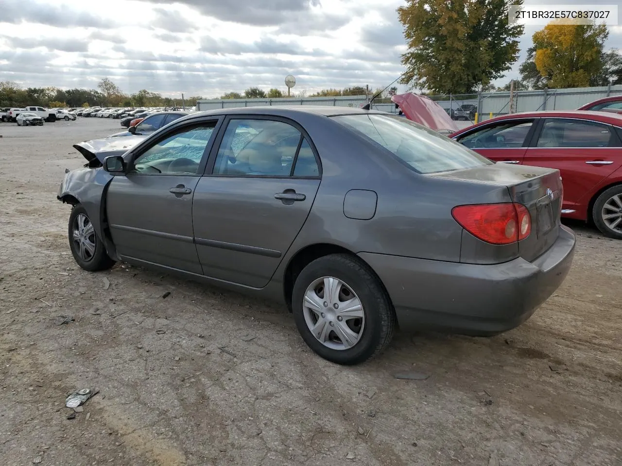 2007 Toyota Corolla Ce VIN: 2T1BR32E57C837027 Lot: 78431474