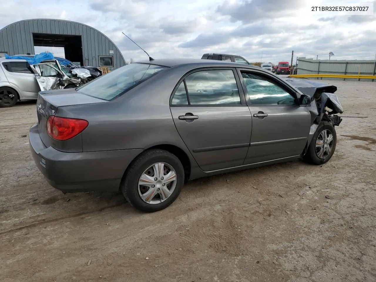 2007 Toyota Corolla Ce VIN: 2T1BR32E57C837027 Lot: 78431474