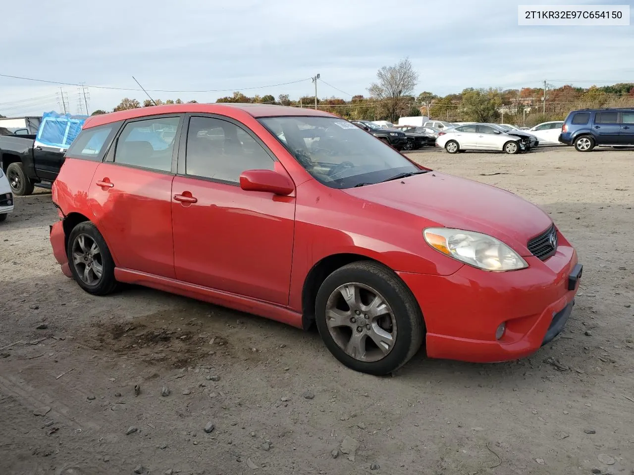 2T1KR32E97C654150 2007 Toyota Corolla Matrix Xr