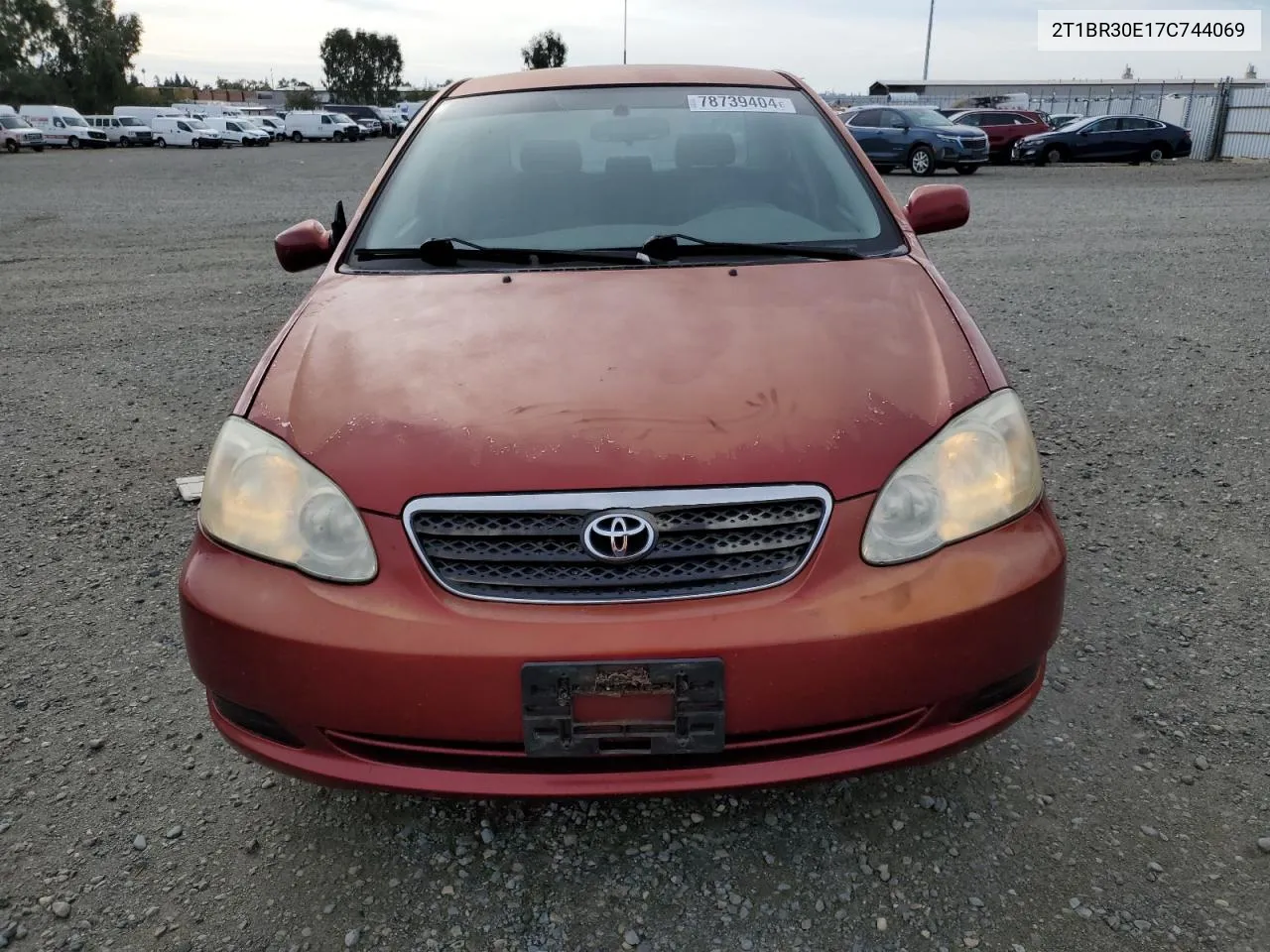 2007 Toyota Corolla Ce VIN: 2T1BR30E17C744069 Lot: 78739404