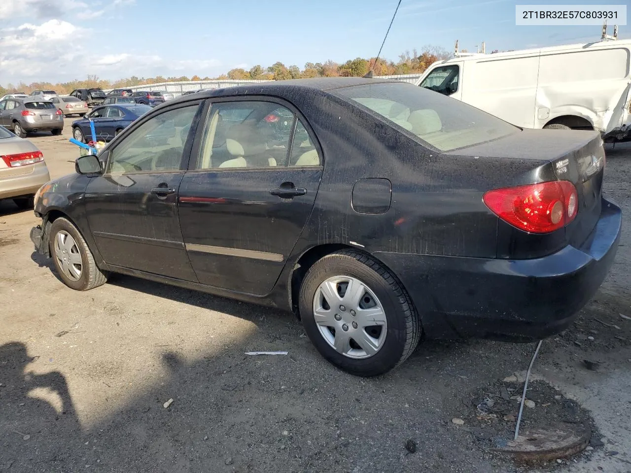 2007 Toyota Corolla Ce VIN: 2T1BR32E57C803931 Lot: 78749354